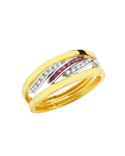 Sortija De Oro Amarillo De 9k PM-9K19344-AZ