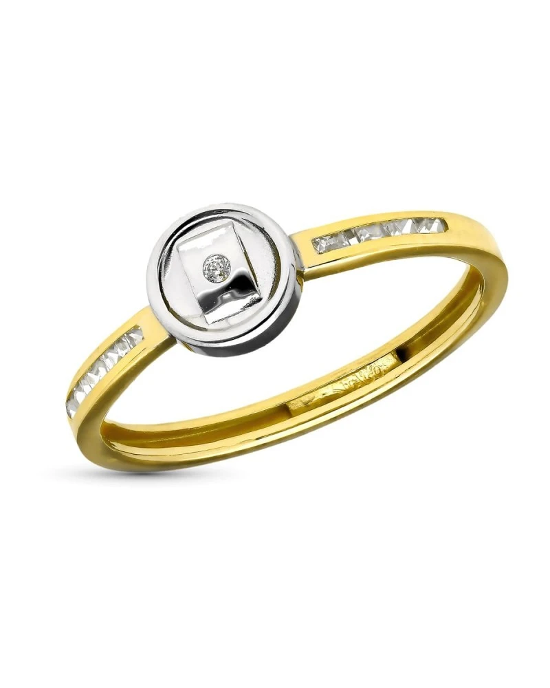 Sortija De Oro Amarillo De 9k PM-9K20665-2 3 Sortija De Oro Amarillo De 9k PM-9K20665-2