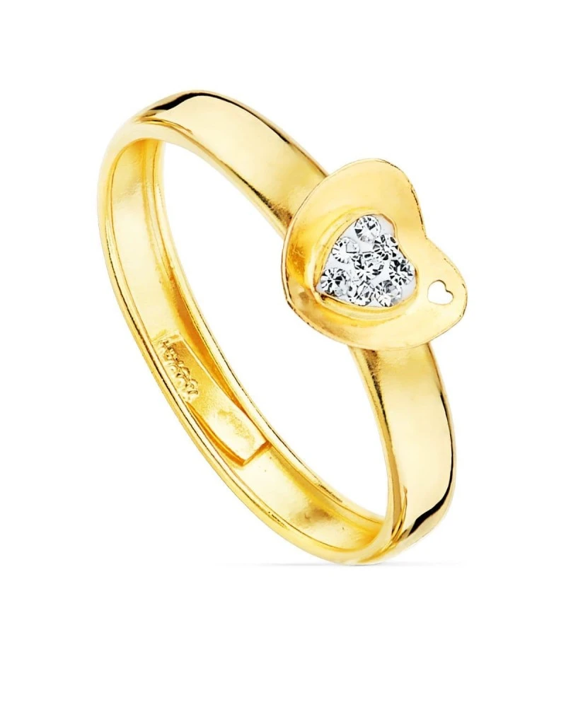 Sortija De Oro Amarillo De 9k PM-9K20761-2 3 Sortija De Oro Amarillo De 9k PM-9K20761-2