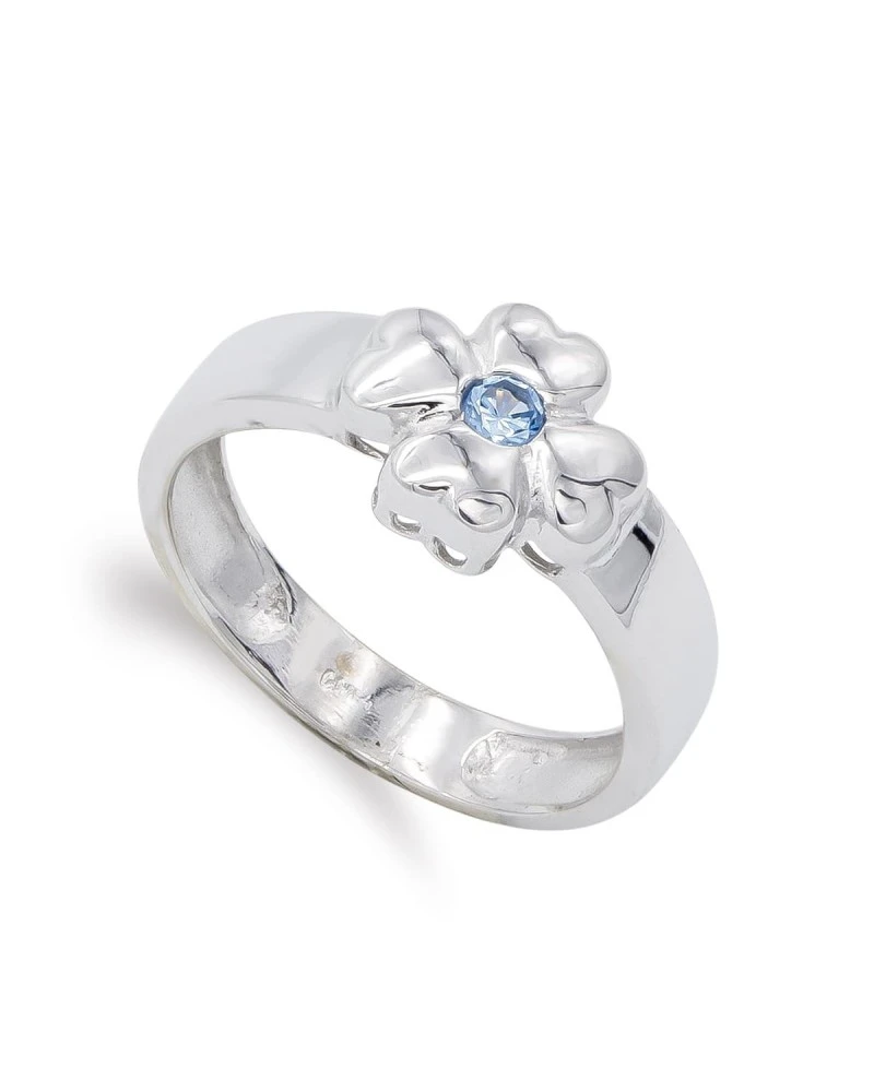 Sortija De Oro Blanco De 18k PM-14268 3 Sortija De Oro Blanco De 18k PM-14268