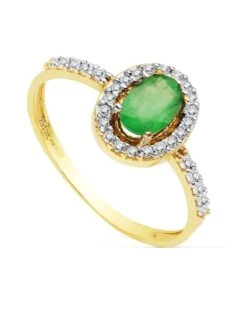 Sortija De Oro Blanco Y Amarillo De 18k PM-19326-ES