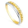 Sortija De Oro Blanco Y Amarillo De 18k PM-19652 2 Sortija De Oro Blanco Y Amarillo De 18k PM-19652 -FALOMIR Tienda de ventas sortija de oro blanco y amarillo de 18k pm 14742 rs