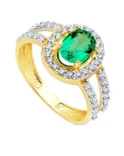 Sortija De Oro De 18k PM-19332-ES