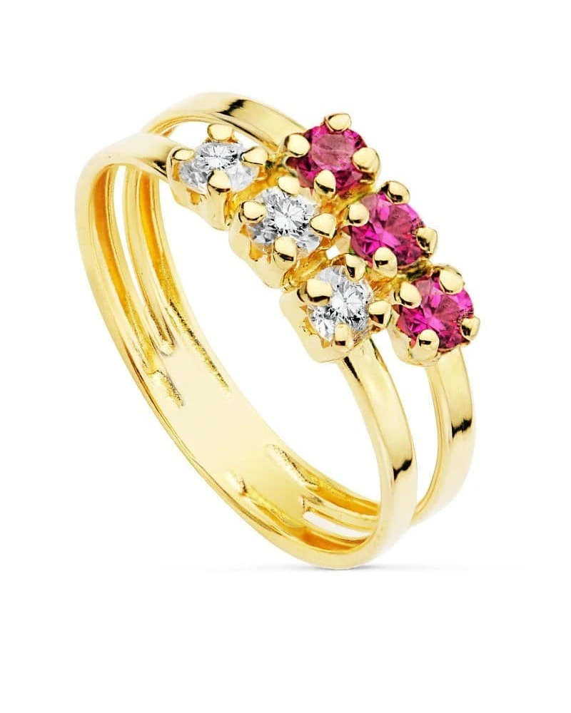 Sortija De Oro De 18k PM-19445-RO 3 Sortija De Oro De 18k PM-19445-RO